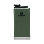 Leakproof Stainless Steel Adventure Pre-Party Flask in Hammertone Green