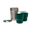 Stanley Adventure Nesting Two Cup Camping Cook Set 24oz StainlessSteel