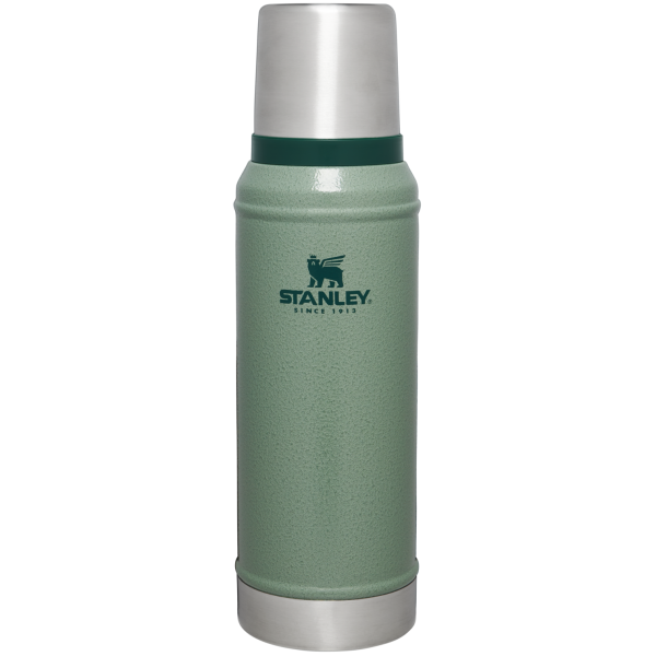 Leakproof Stainless Steal Classic Legendary Bottle in Hammertone Green
