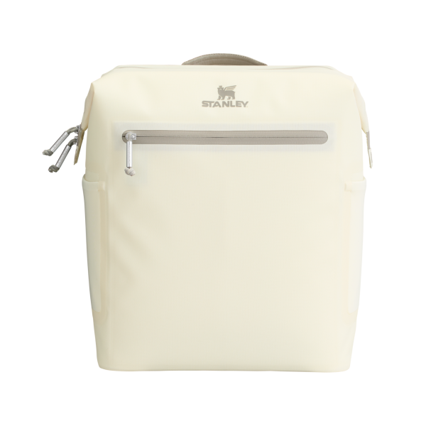Stanley All Day Madeleine Lunchbox with adjustable backpack straps in Cream