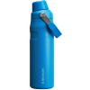 Stanley IceFlow Water Bottle with Fast Flow Lid 24 OZ In Azure Blue