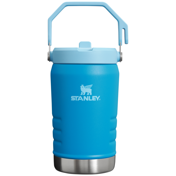 Stanley IceFlow 40 oz Stainless Steel Tumbler in Azure Blue with Flip Straw Lid