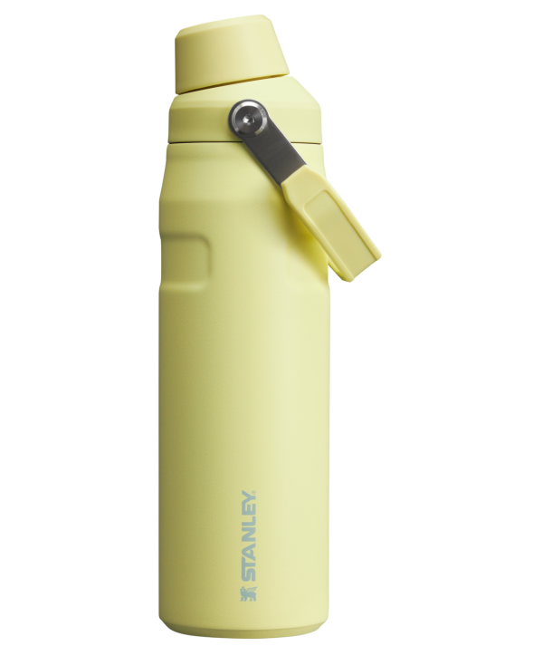 Stanley Create IceFlow AeroLight 24 oz stainless steel water bottle in Pomelo with Fast Flow lid and carry handle
