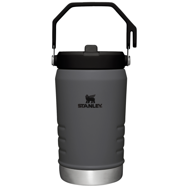 Stanley IceFlow 40 oz Stainless Steel Tumbler in Charcoal with Flip Straw Lid