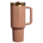 Stanley Quencher 40 OZ ProTour Flip Straw Stainless Steel Tumbler In Mocha Latte Brown
