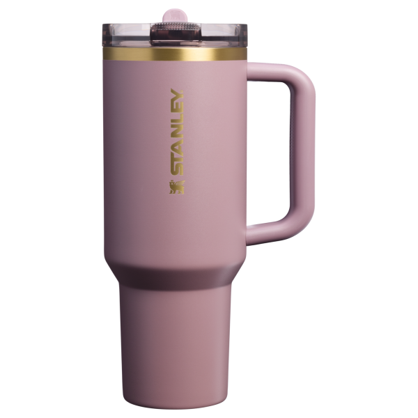 Stanley 40 OZ Quencher ProTour Flip Straw Tumbler In Cashmere Pink