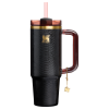 Stanley 30 OZ Quencher Luxe Tumbler In Black Snakeskin