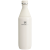 Stanley Leak Proof 20 OZ All Day Slim Bottle  with removable collar in Cream Gloss