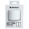 The Stanley Quencher Tumbler Boot For 30 & 20 OZ Cups In  Pale Stone White
