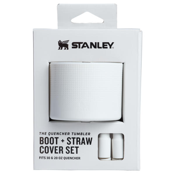 The Stanley Quencher Tumbler Boot For 30 & 20 OZ Cups In  Pale Stone White