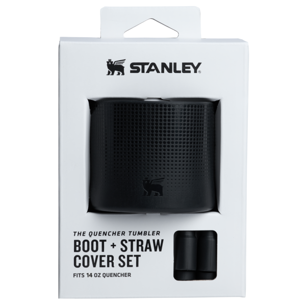 Stanley Quencher Boot And Straw Cover Set For 14 OZ Cups In Black