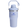 Stanley 20 OZ IceFlow Stainless Steel Water Bottle In Dew Drop Purple n with Fast Flow Lid