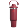 Stanley 40 OZ IceFlow Fast FLow Tumbler In Cranberry Red