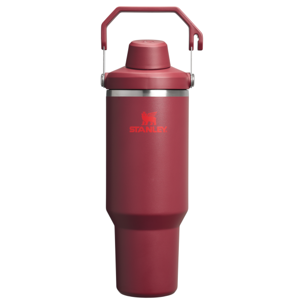 Stanley 40 OZ IceFlow Fast FLow Tumbler In Cranberry Red