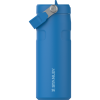 Stanley IceFlow Aerolight stainless steel water bottle in Azure with Flip Straw