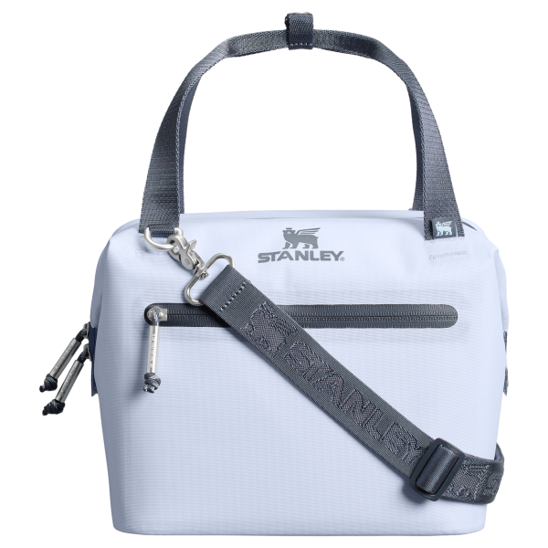 Stanley 7.4 QT All Day Julienne Mini Cooler In Dew Drop Purple With Carry Handle & Strap