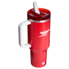 Stanley Arsenal 40 OZ Flip Straw Tumbler In Arsenal Red With White Accents