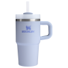 Stanley 20 OZ Quencher FlowState Stainless Steel Tumbler In Dew Drop Purple with Straw And Handle