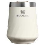 Stanley 11 oz Swirl Wine Stainless Steel Tumbler In Cream White Gloss