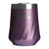 Stanley 11 oz Swirl Wine Stainless Steel Tumbler In Wisteria Purple Shine