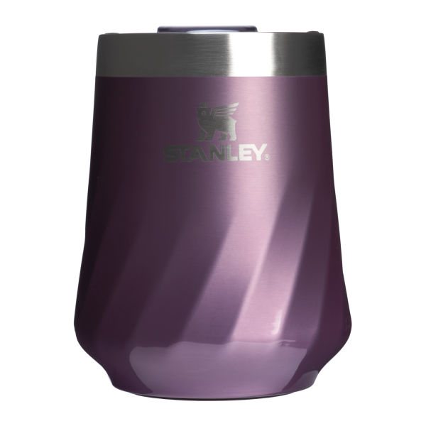 Stanley 11 oz Swirl Wine Stainless Steel Tumbler In Wisteria Purple Shine