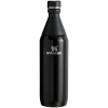 Stanley Leak Proof 20 OZ All Day Slim Bottle  with removable collar in Black Gloss