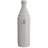 Stanley Leak Proof 34 OZ All Day Slim Bottle  with removable collar in Ash Gloss