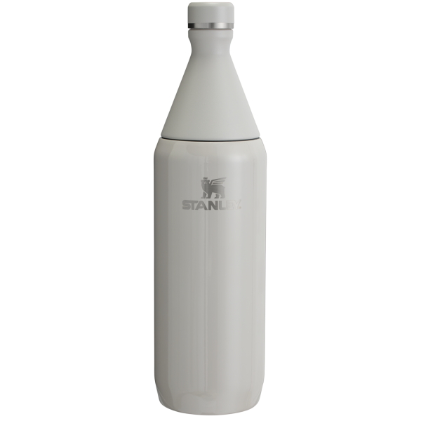 Stanley Leak Proof 34 OZ All Day Slim Bottle  with removable collar in Ash Gloss