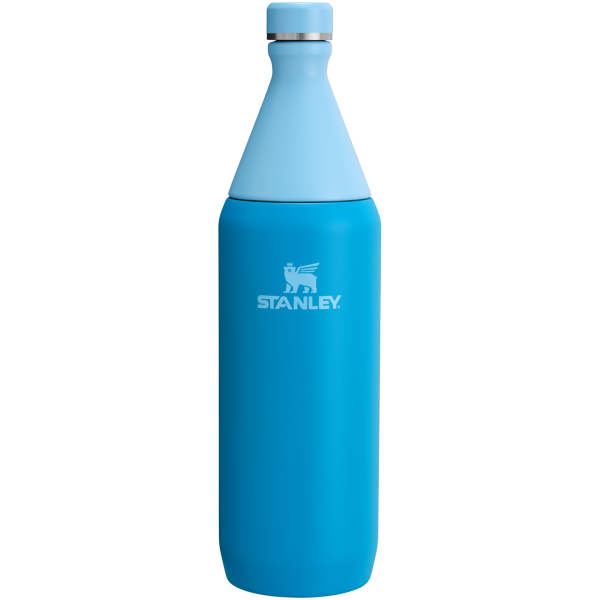 Stanley Leak Proof 34 OZ All Day Slim Bottle  with removable collar in Azure
