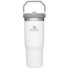 The Classic IceFlow Flip Straw Tumbler In Polar White