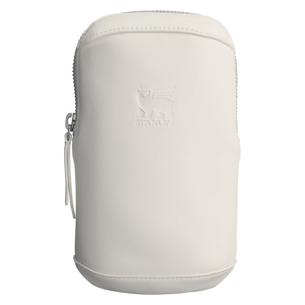 The Stanley Cross Bottle Max Phone Keys Wallet Case In Cream White