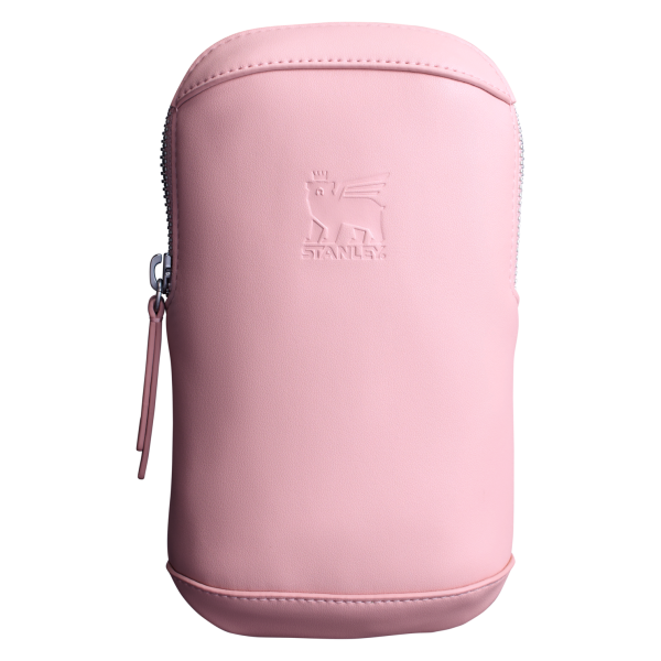 The Stanley Cross Bottle Max Phone Keys Wallet Case In Rose Quartz Pink