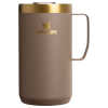 Stanley 24 OZ Everyday Camp Mug In Espresso Brown