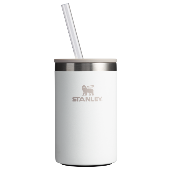 Stanley Everyday Can Cooler cup 10 oz with straw in Frost