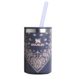 Stanley 10 OZ Everyday Stainless Steel Can Cooler In Blue Corn Paisley