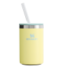 Stanley Everyday Can Cooler cup 10 oz with straw in Pomelo