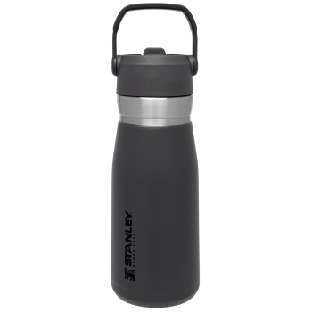 Stanley 27 OZ Go IceFlow Flip Straw Water Bottle In Charcoal Grey