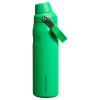 Stanley IceFlow Water Bottle with Fast Flow Lid 24 OZ In Meadow Green