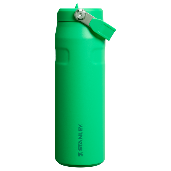 Stanley IceFlow Aerolight Water Bottle With FlipStraw 24 OZ In Meadow Green