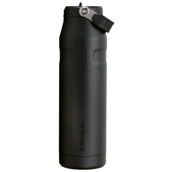 Stanley Aerolight Water Bottle Flip Straw 36 oz in Black