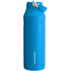 Stanley IceFlow Aerolight stainless steel water bottle in Azure with Flip Straw