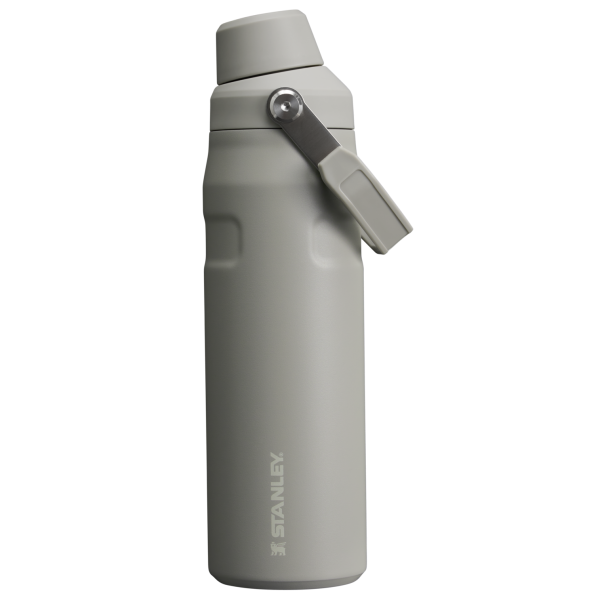 Stanley IceFlow Water Bottle with Fast Flow Lid 24 OZ In Ash Grey