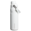 Stanley 24 OZ IceFlow Aerolight Stainless SteelWater Bottle In Frost White