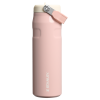 Stanley 24 OZ IceFlow Aerolight Stainless Steel Water Bottle In Peach Whip Pink From The Oasis Collection