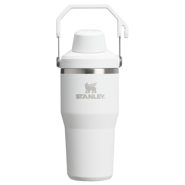 Stanley 20 OZ IceFlow Flip Fast Flow Water Jug In Frost White