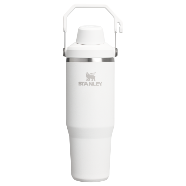 Stanley 30 OZ IceFlow Fast Flow Tumbler In Frost White