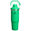 Stanley 30 OZ IceFlow Fast Flow Tumbler In Meadow Green