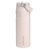 Stanley 24 OZ IceFlow Aerolight Water Bottle Flip Straw In Rose Quartz Pink