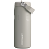 Stanley IceFlow Aerolight stainless steel water bottle in Ash with Flip Straw