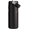 Stanley IceFlow Aerolight stainless steel water bottle in Black with Flip Straw